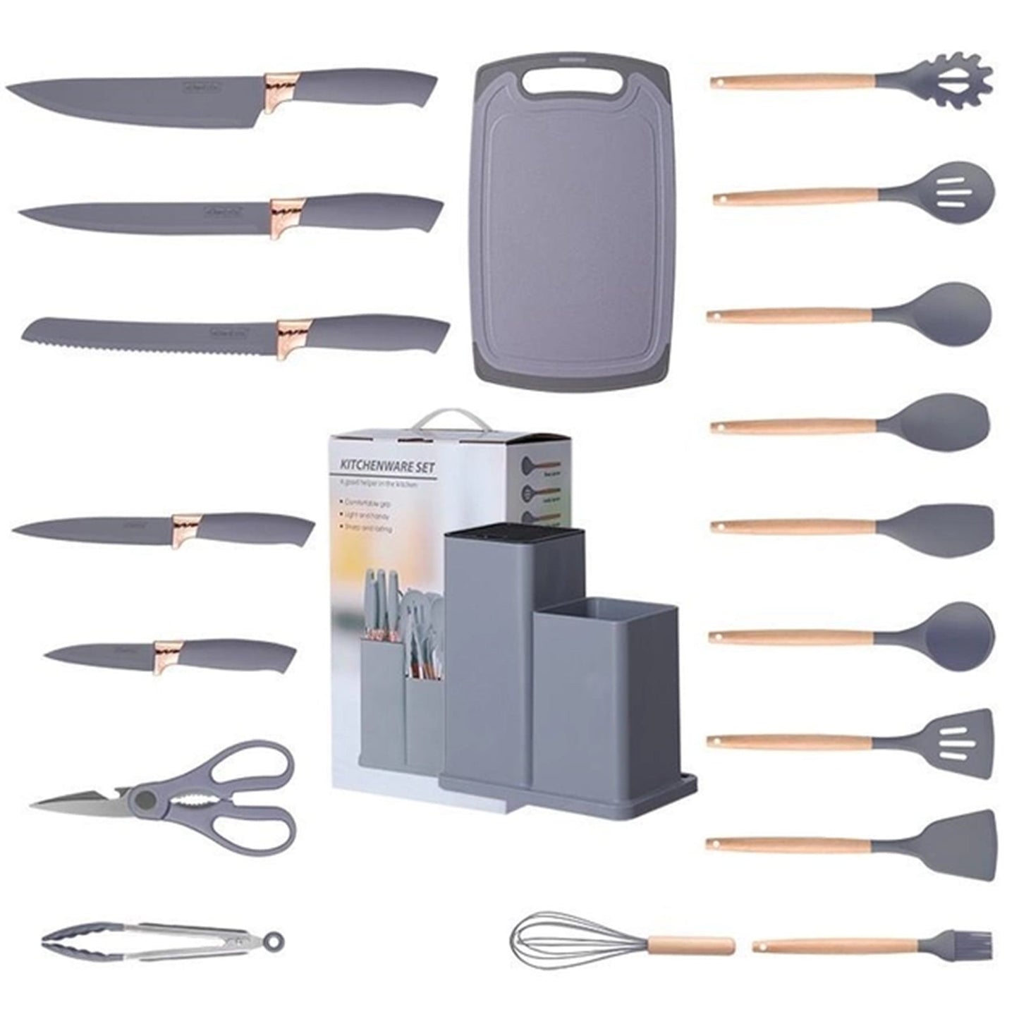 19pc Kitchen utensil set